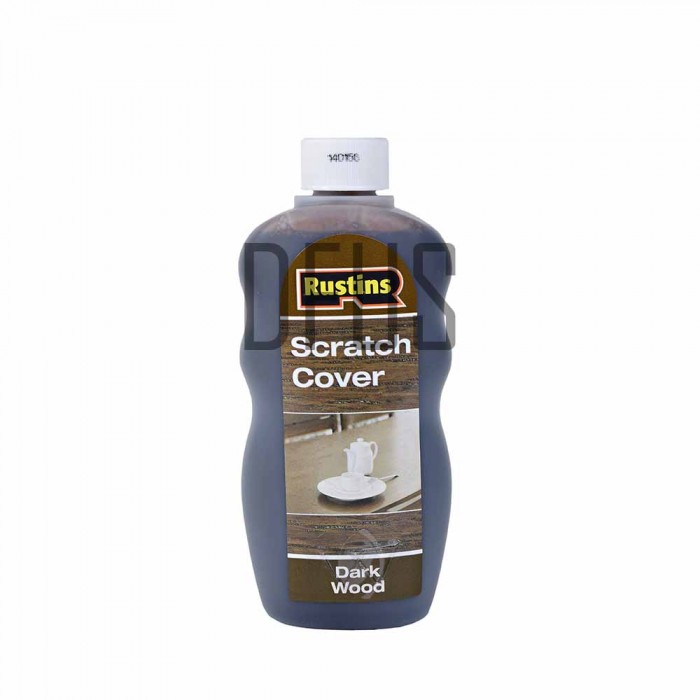 Rustins Large 300ml Dark Wood Scratch Cover & Polish. Touch up repair Best Furniture Polish To Cover Scratches